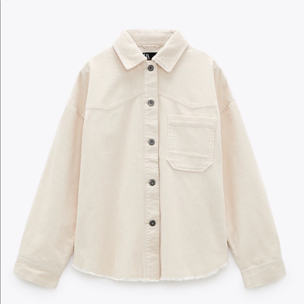 Zara Corduroy Overshirt